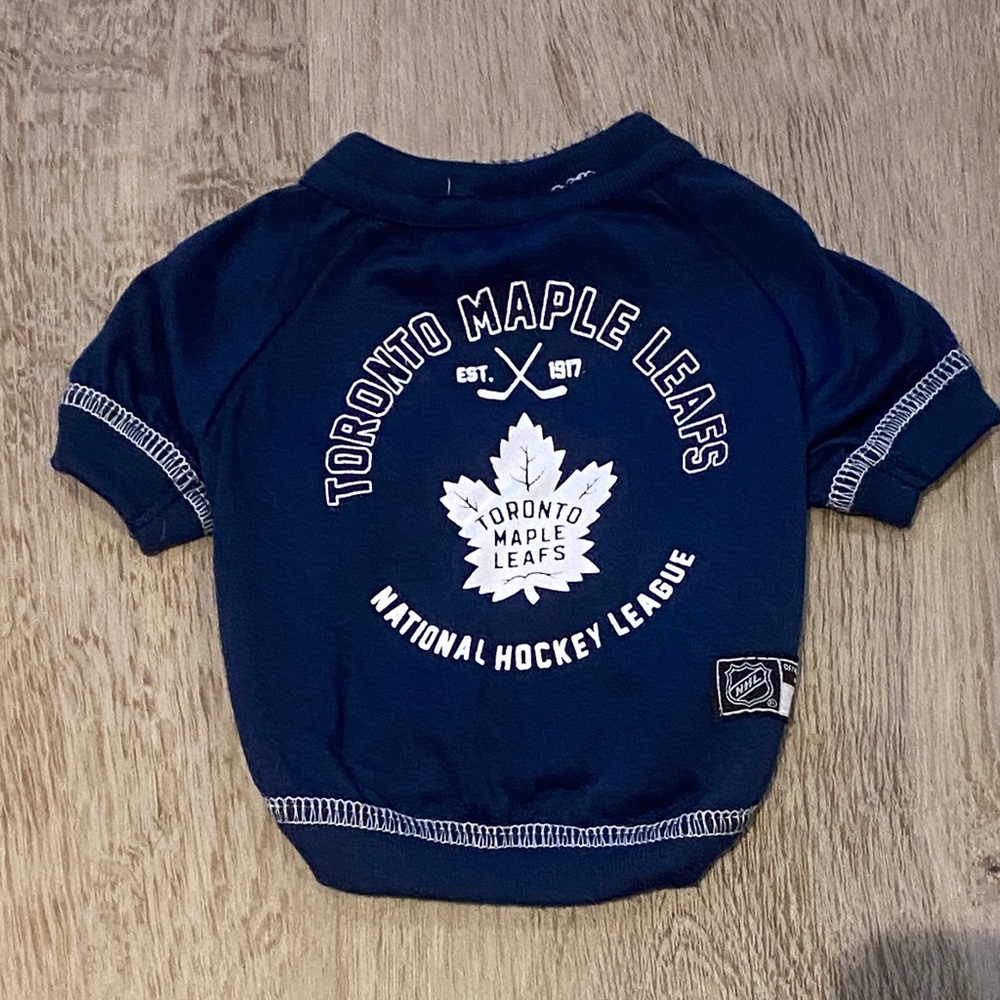 NHL Toronto Maple Leafs Dog Jersey - Navy